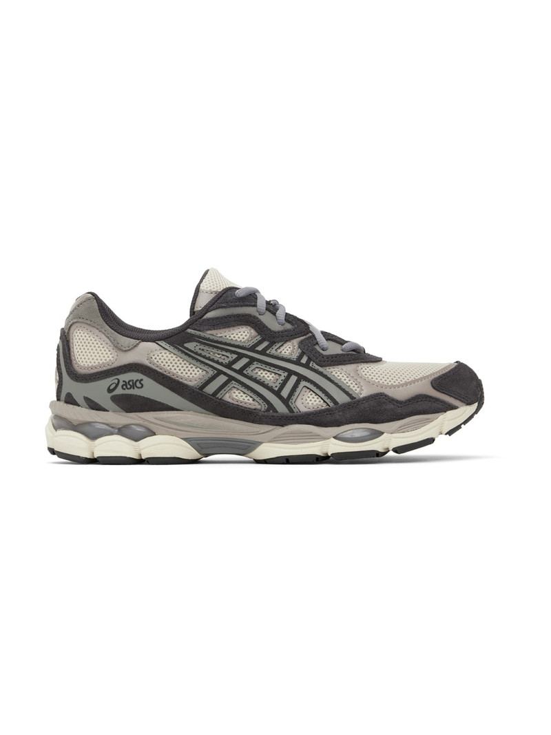 Gray & Beige Gel-NYC Sneakers - 1