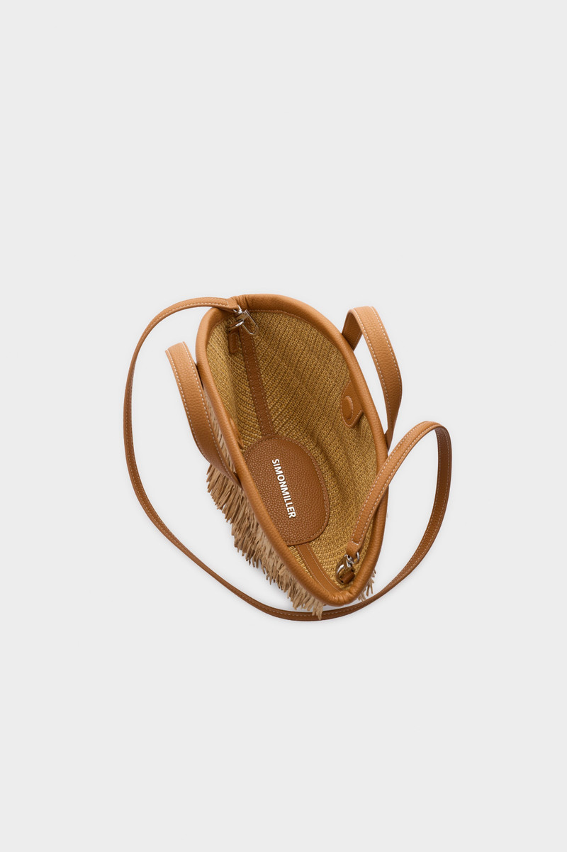 Mini Fringe Mercado Tote In Natural 4