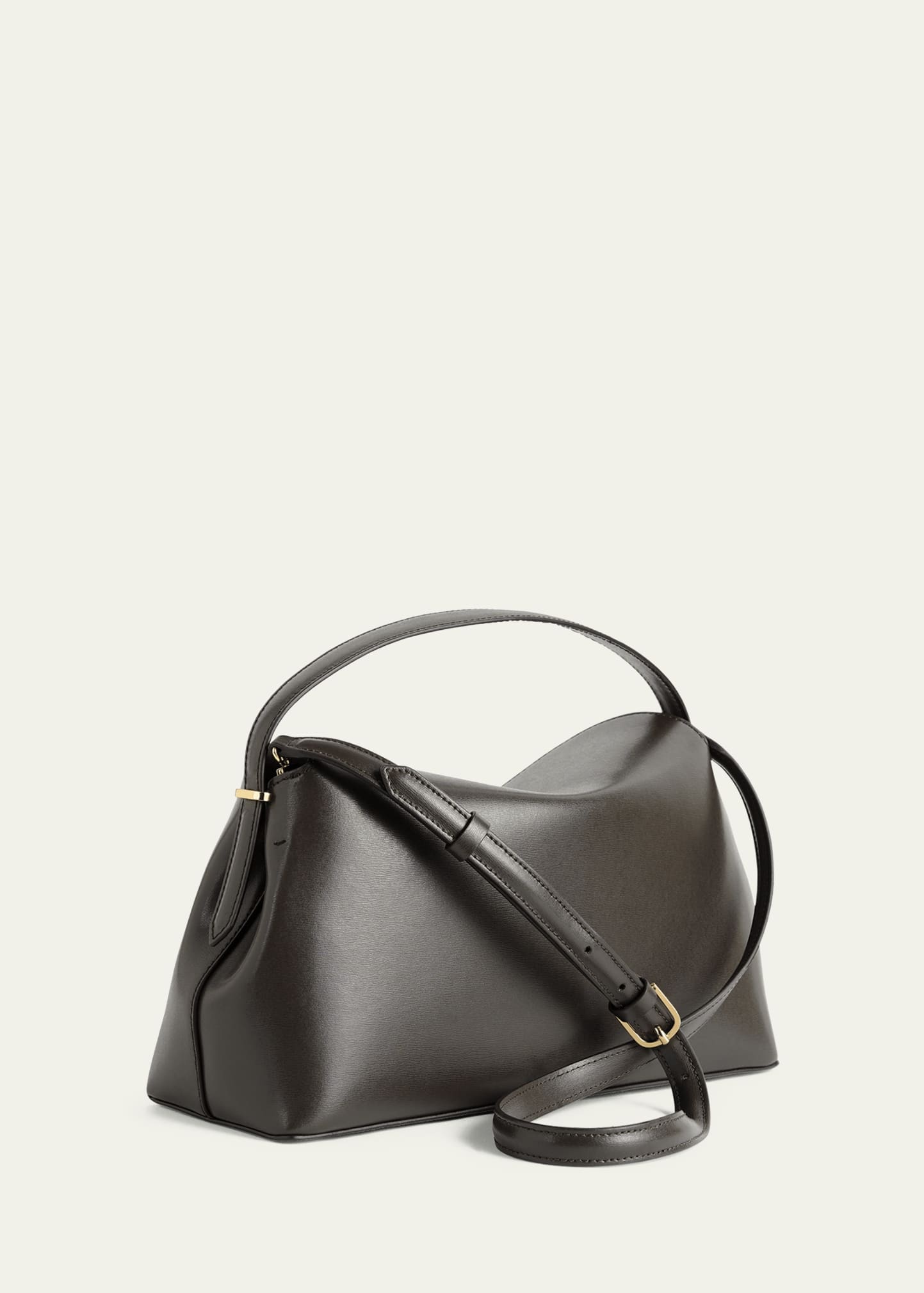 T-Lock Napa Leather Top-Handle Bag - 2