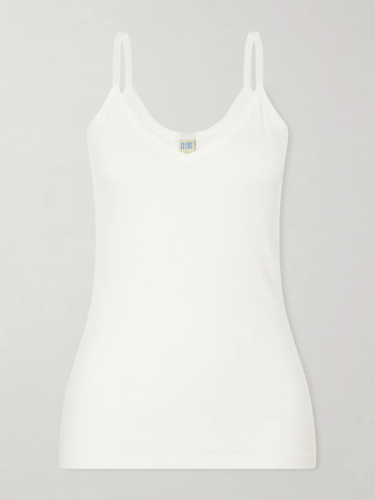 Isla Organic Cotton-jersey Camisole - 1