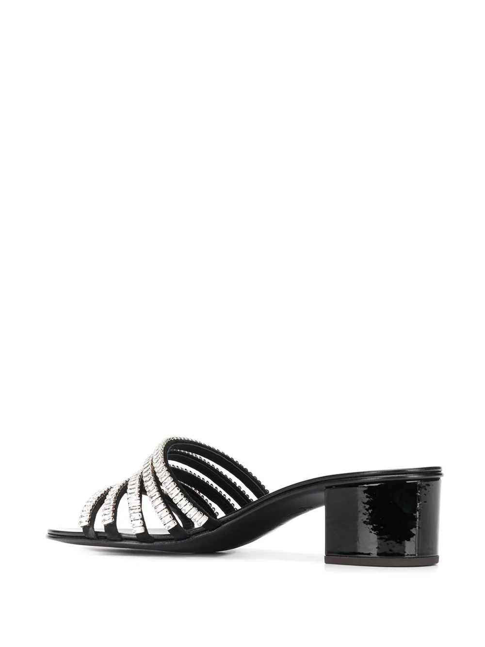 crystal strappy sandals - 3