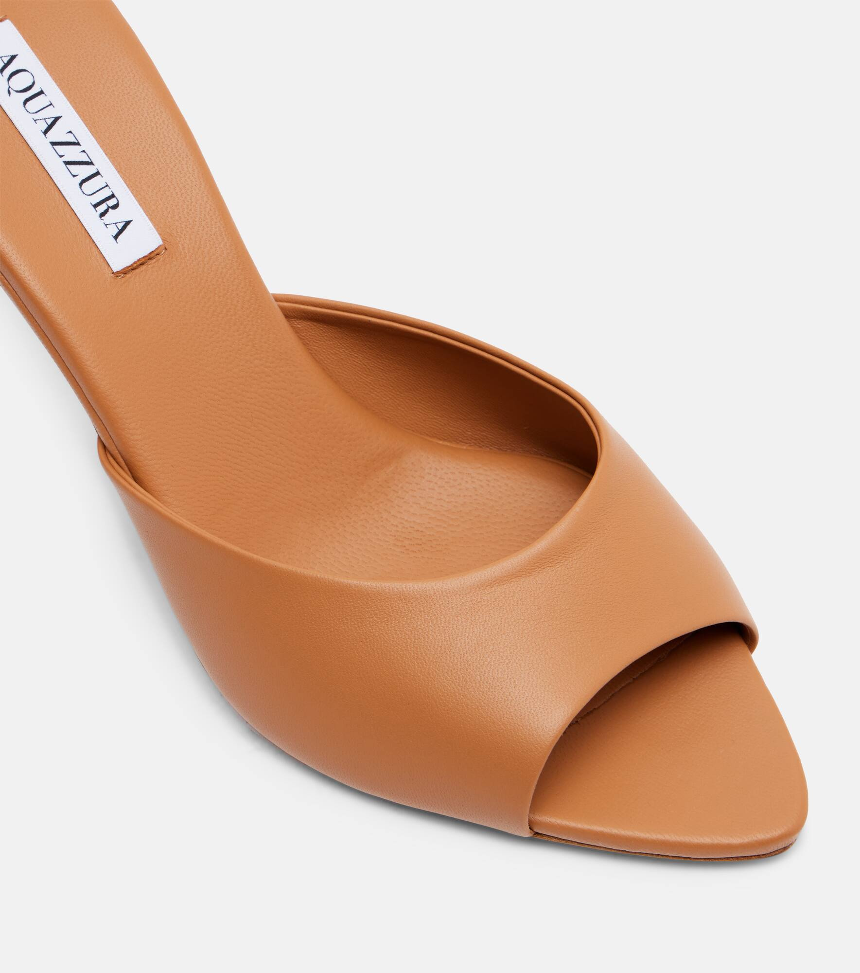 Bisous 65 leather mules - 5