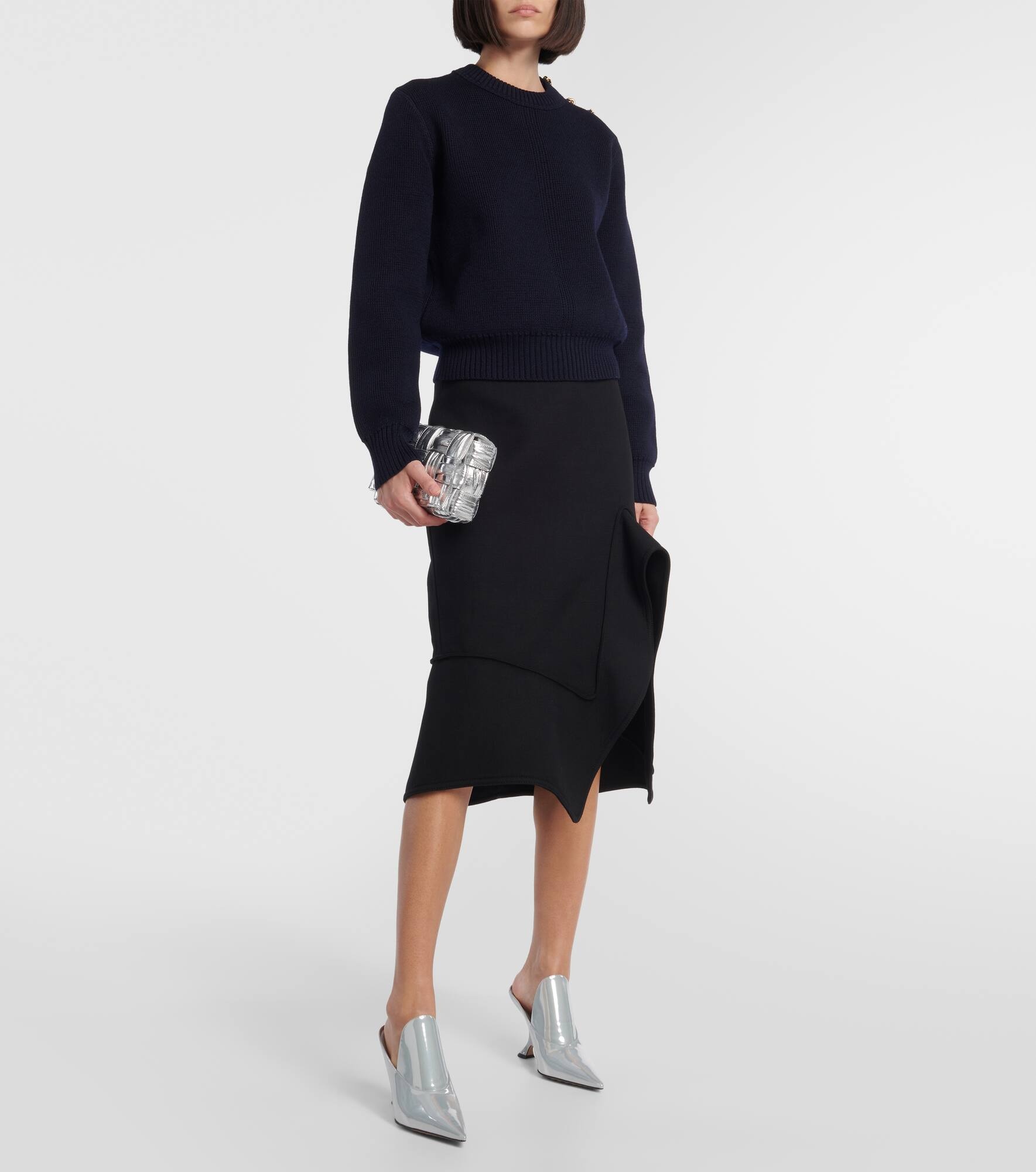Rocket metallic leather mules - 2