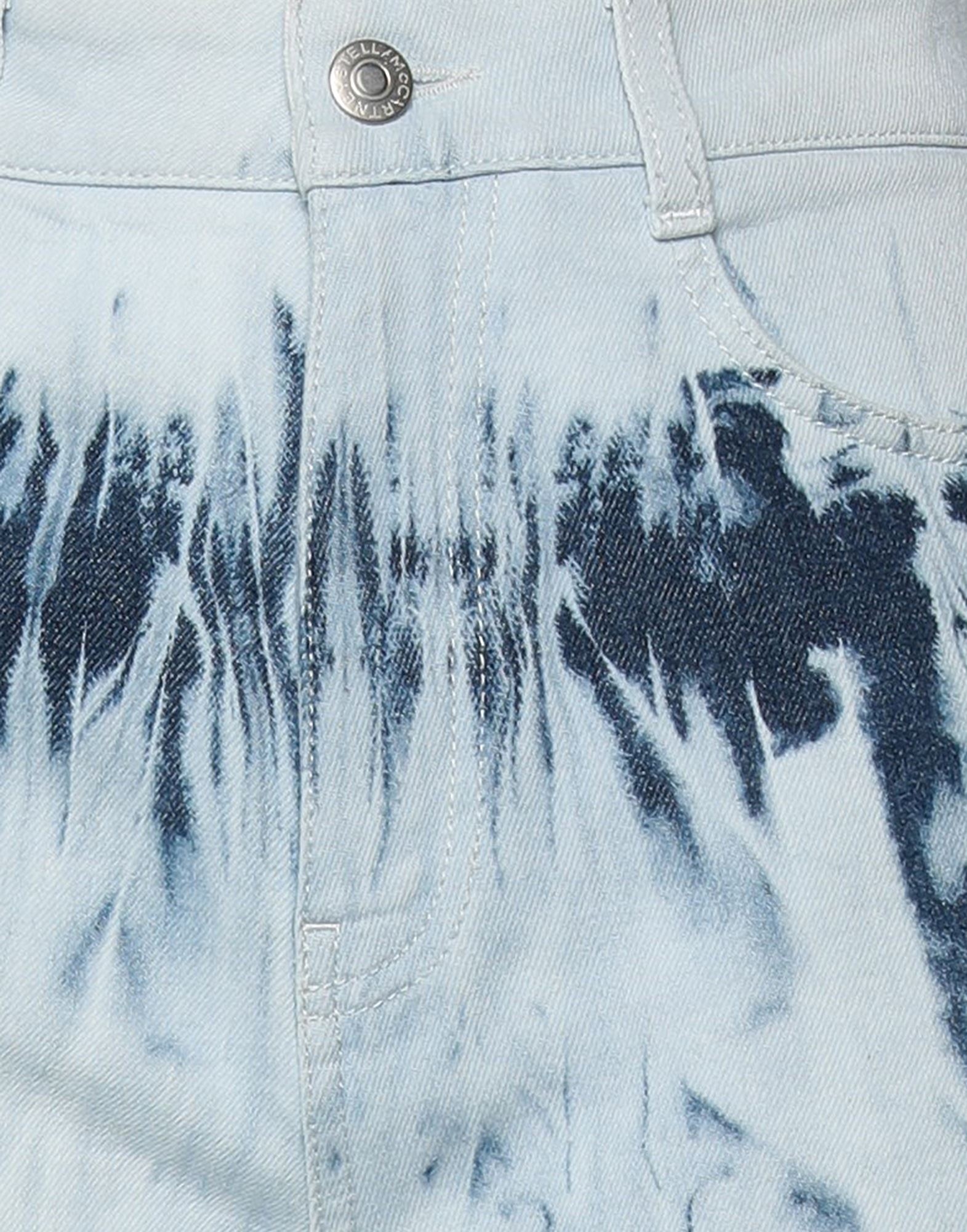 Blue Women's Denim Shorts - 4