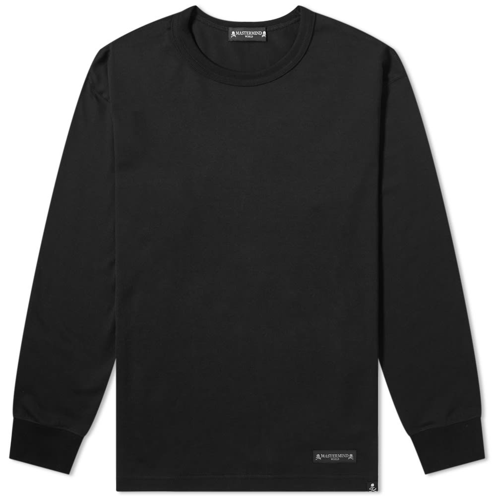 MASTERMIND WORLD Cursive Long Sleeve Tee - 1