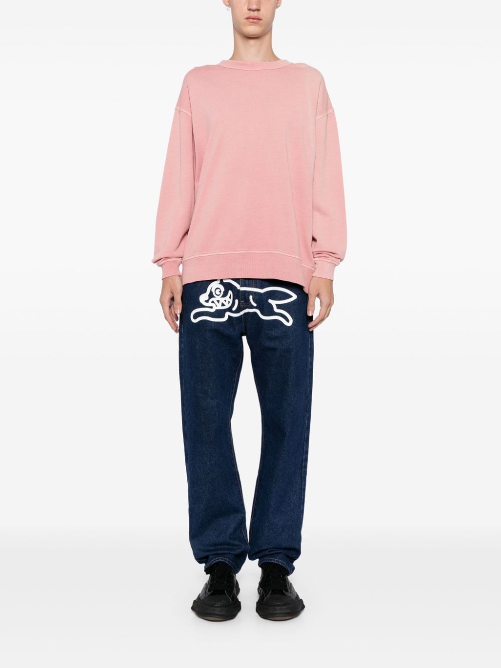 Running Dog-print jeans - 2