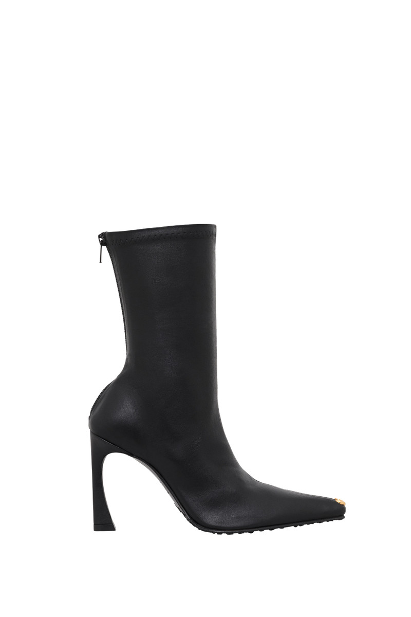 Smooth Leather Ms KiSS Ankle Boots 1