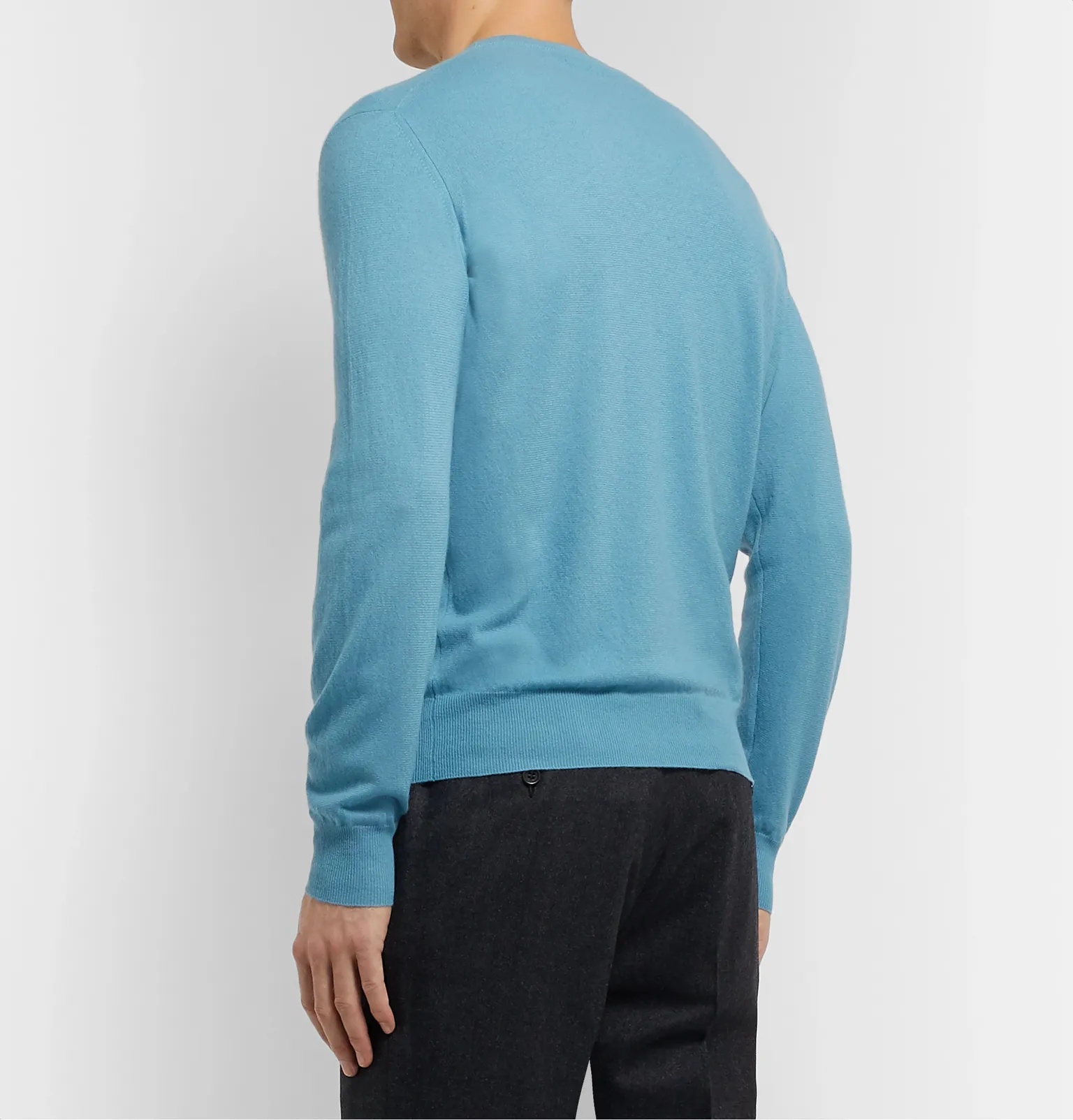 Slim-Fit Baby Cashmere Sweater - 11