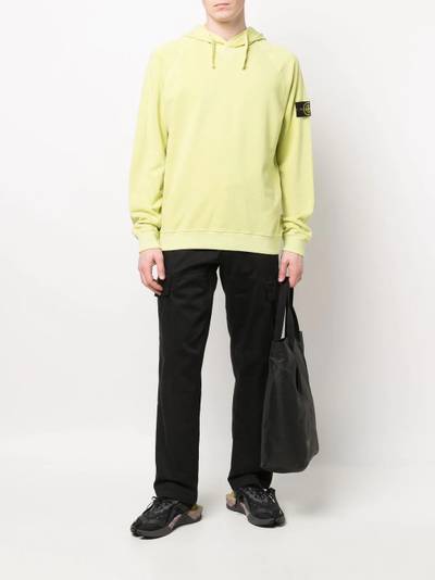 Stone Island Compass badge cotton hoodie outlook