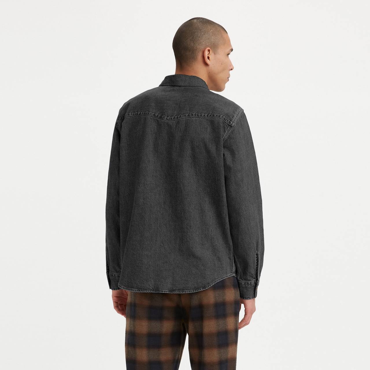 RELAXED FIT WESTERN SHIRT - 4