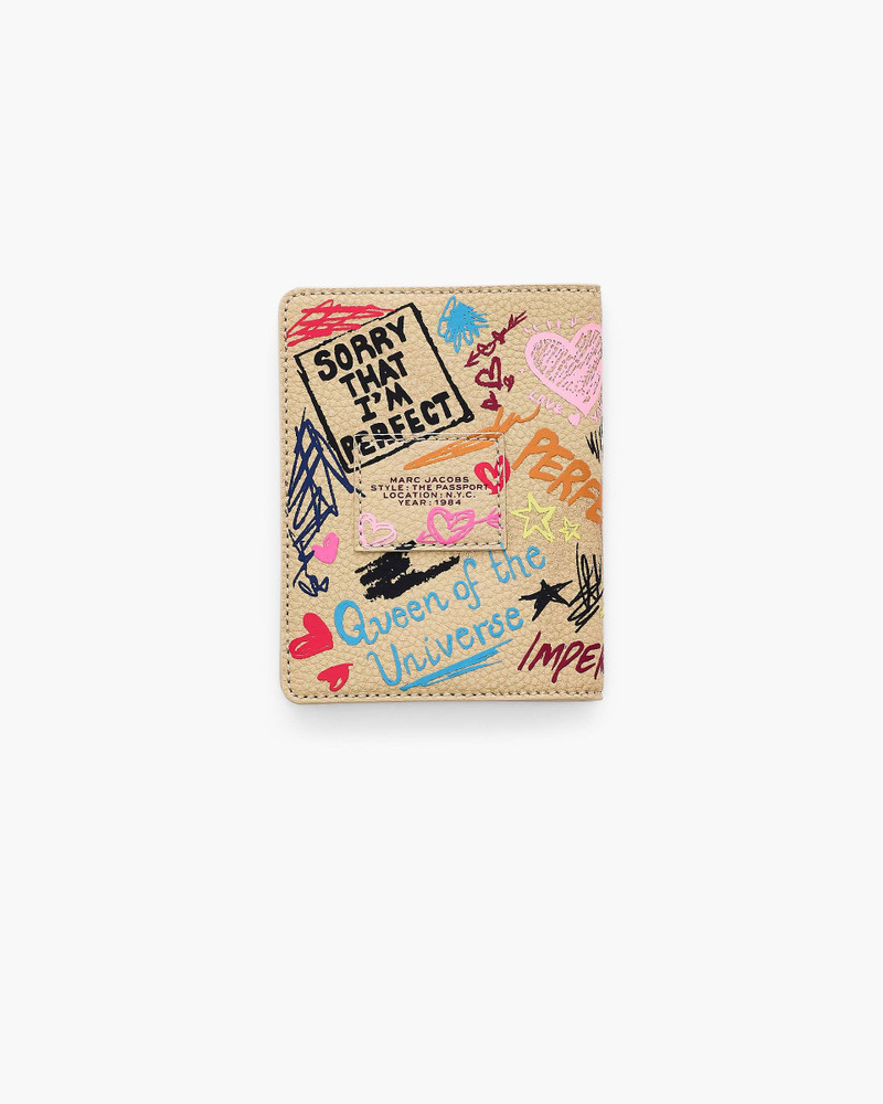 THE PUNK SCRIBBLE PASSPORT CASE 3