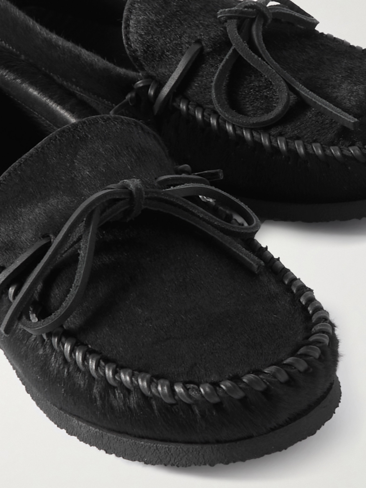 Fitza Calf Hair Loafers - 4