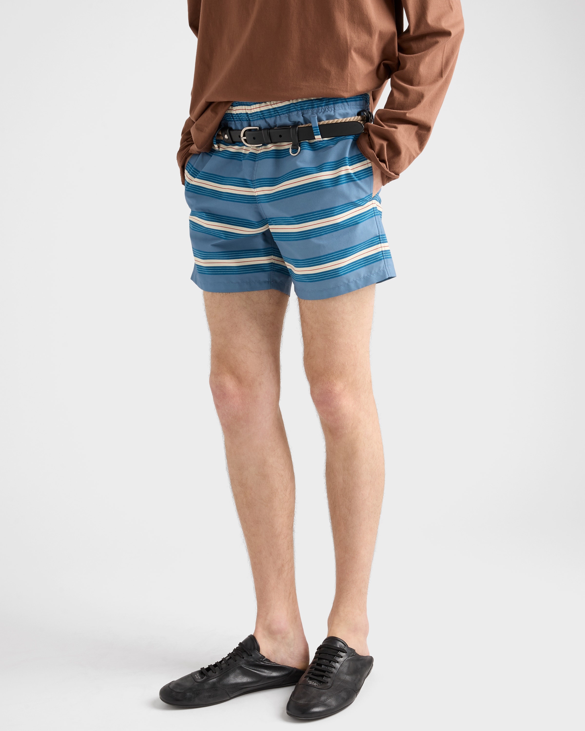 Technical fabric swim trunks - 3