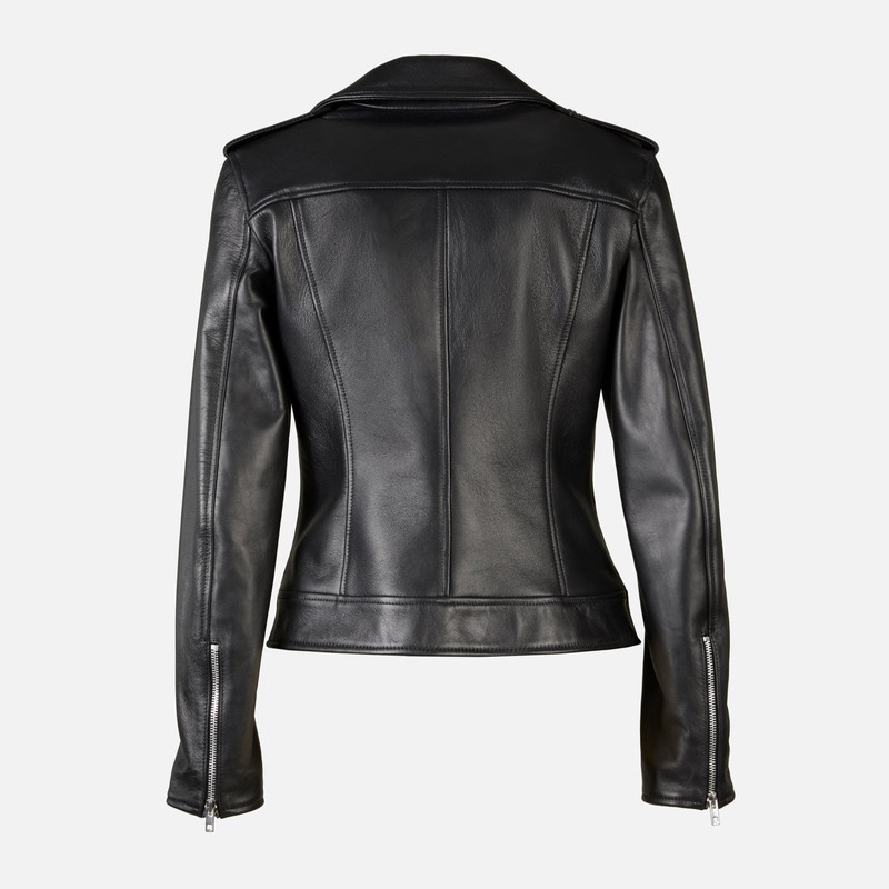 Leather Jacket Black 2