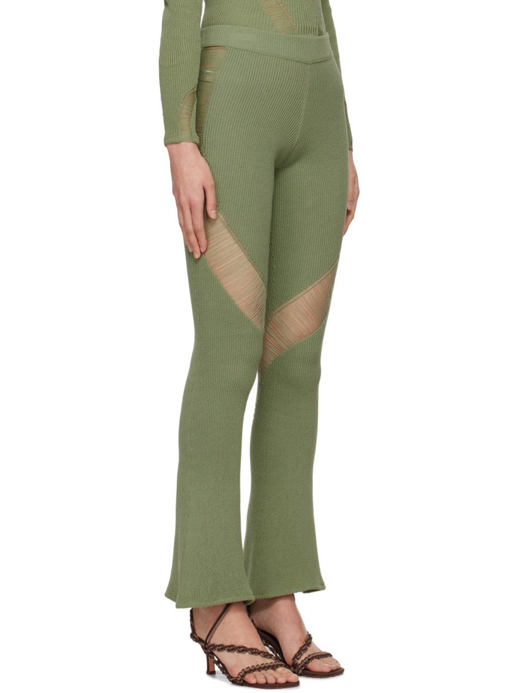 SSENSE Exclusive Green Trousers - 2