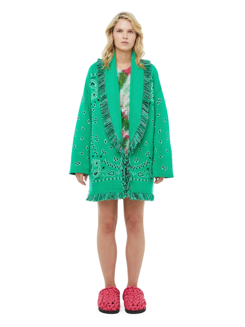 Bandana Jacquard Cardigan 4