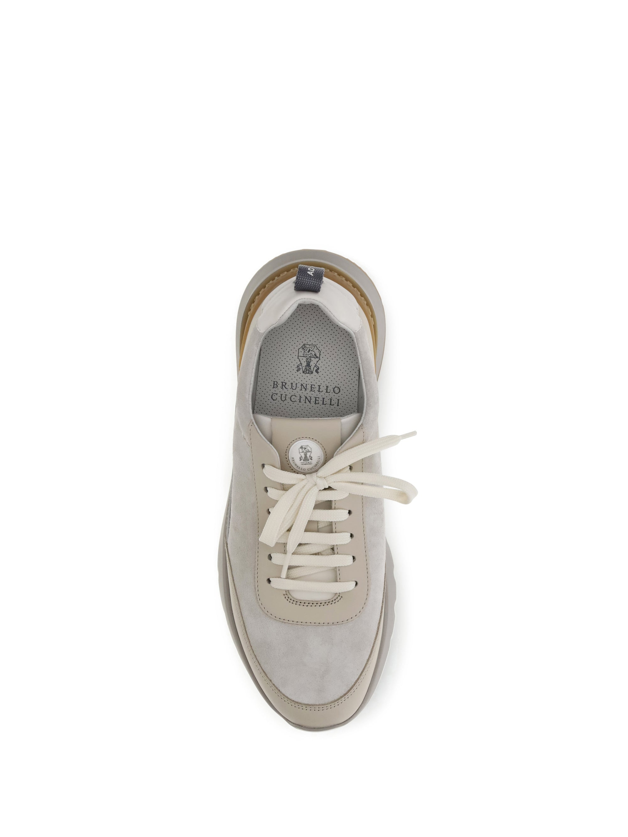 Brunello Cucinelli Men Leather Sneakers - 4