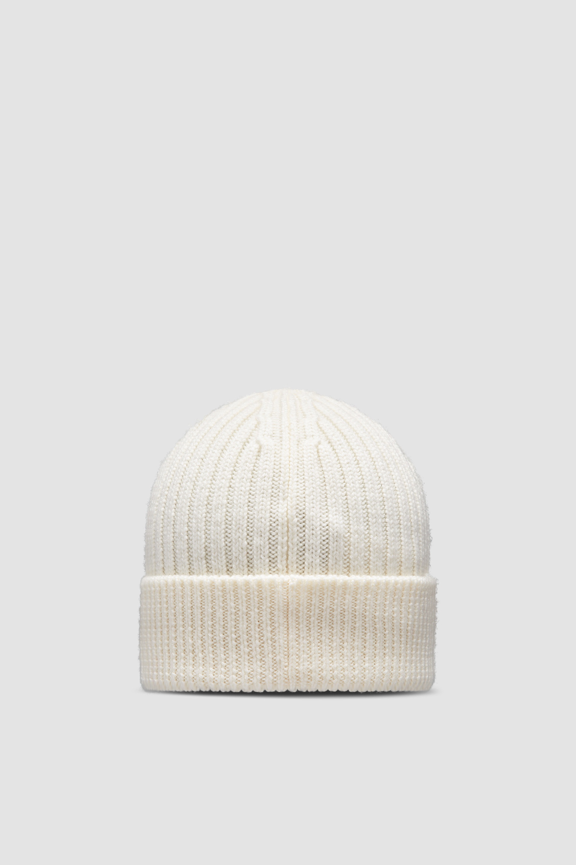 Ribbed Knit Wool Beanie - 4