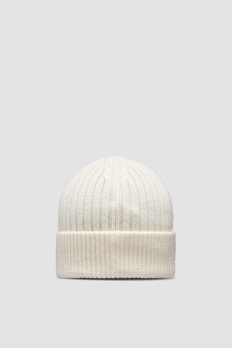 Ribbed Knit Wool Beanie 4
