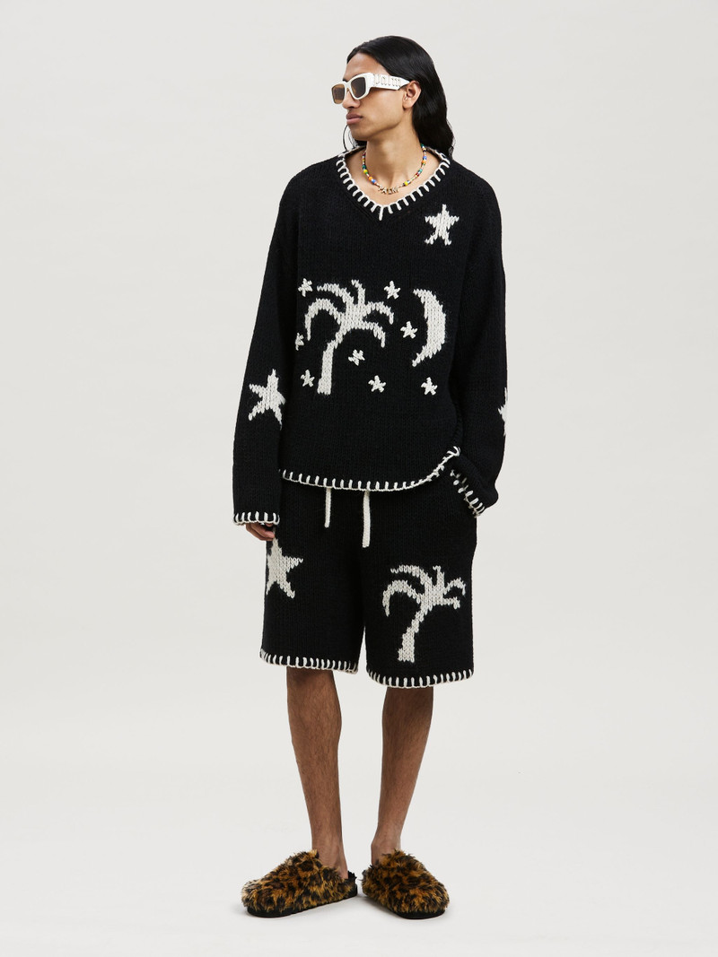 Palm Angels NIGHTSKY SHORTS outlook