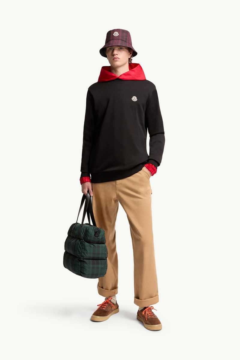 Moncler Logo Patch Cotton Sweatshirt outlook