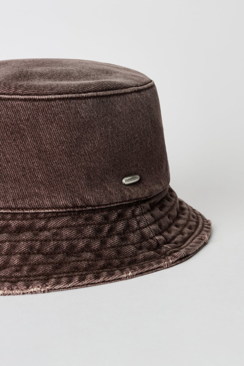 Our Legacy Bucket Hat Overdyed Choco Melon outlook
