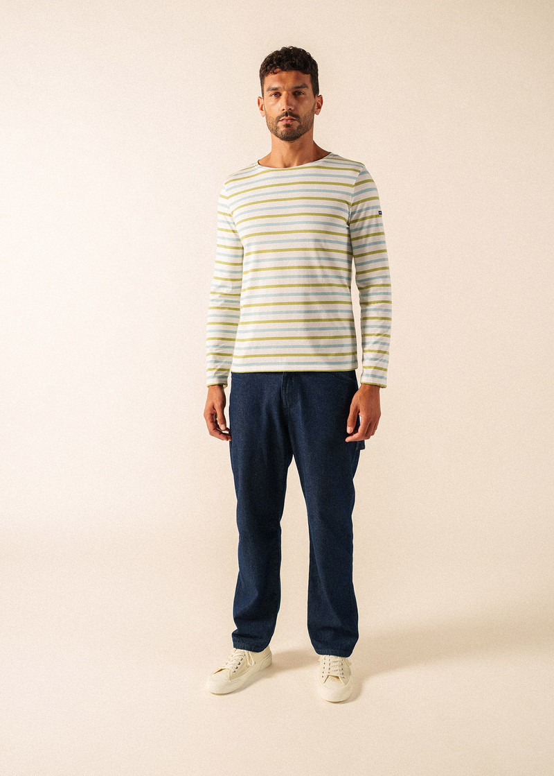 MINQUIERS MODERN TRI Tri-Color Breton Shirt 3