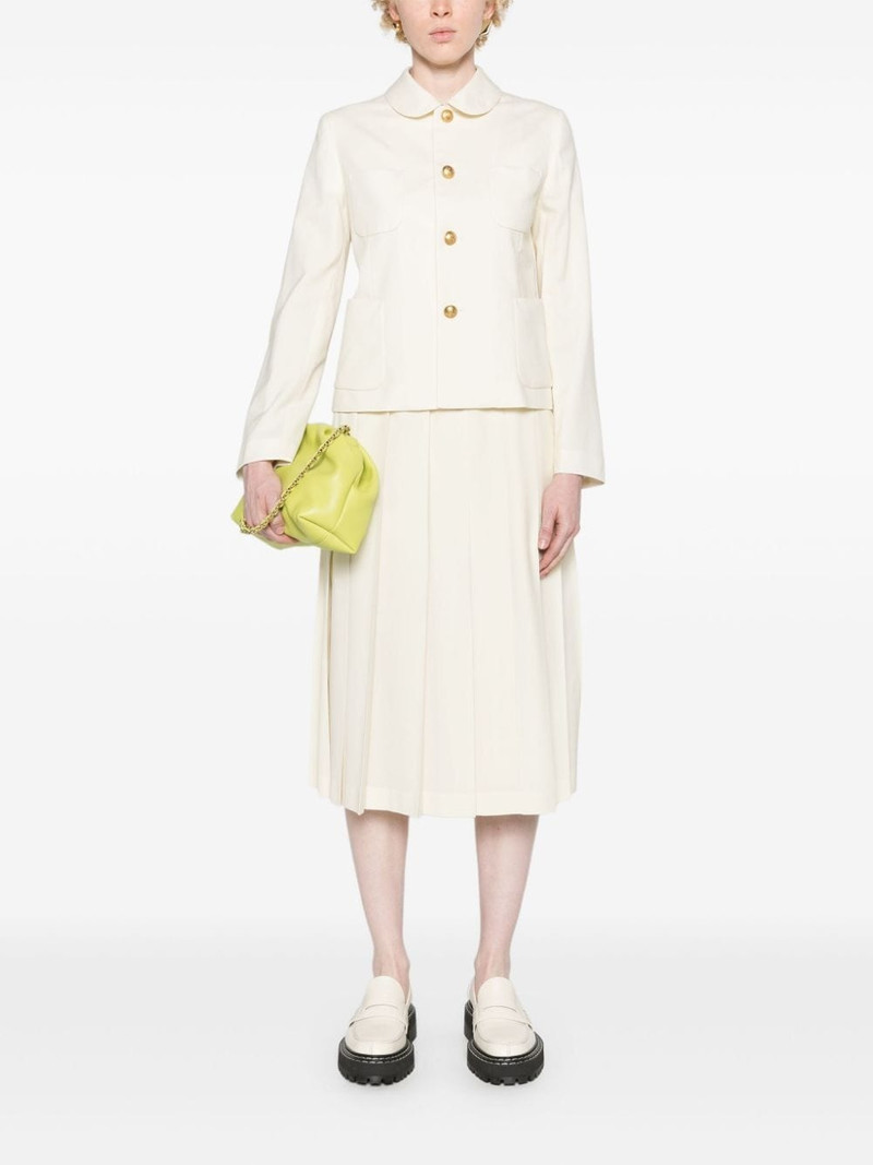 Comme des Garçons GIRL button-up wool jacket outlook