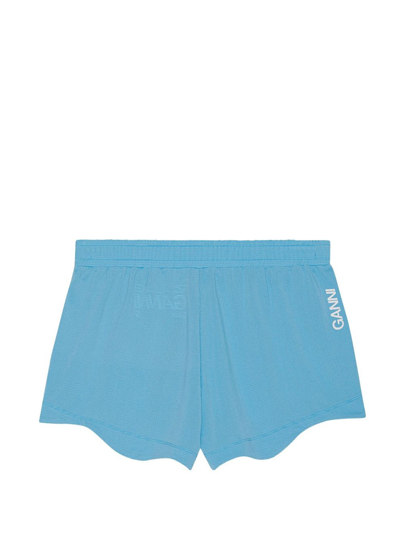 logo-print shorts 1