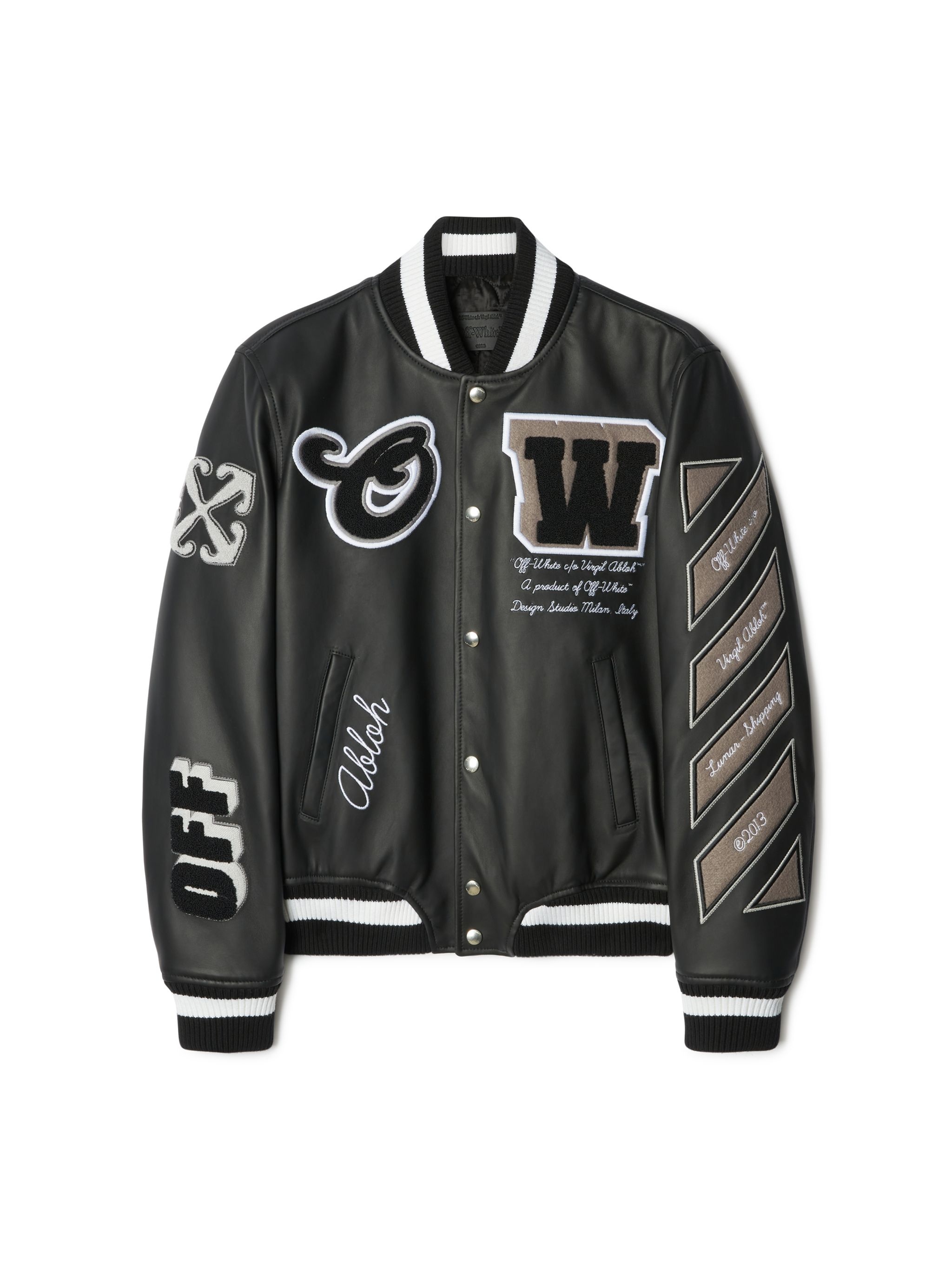 Moon Leather Varsity Jkt - 1
