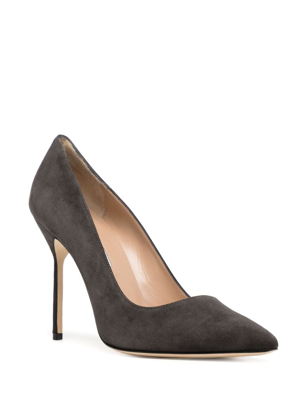 BB 100mm suede pumps - 2