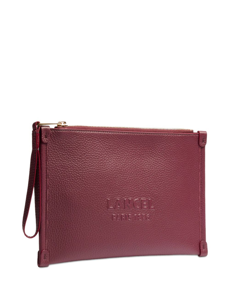 Jour embossed-logo clutch bag 3