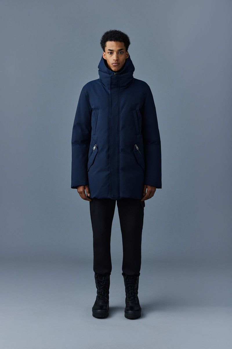 MACKAGE EDWARD 2-in-1 down coat with removable hooded bib for men outlook