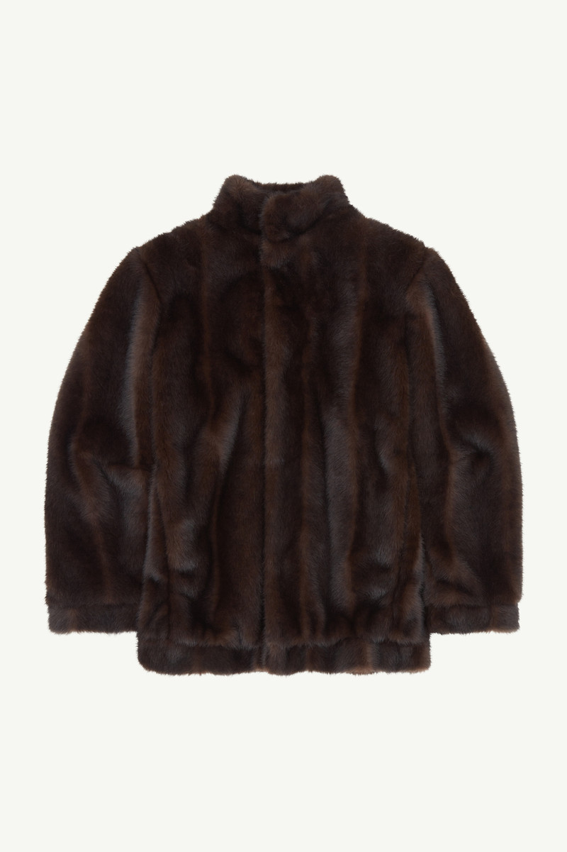 Faux fur jacket 1