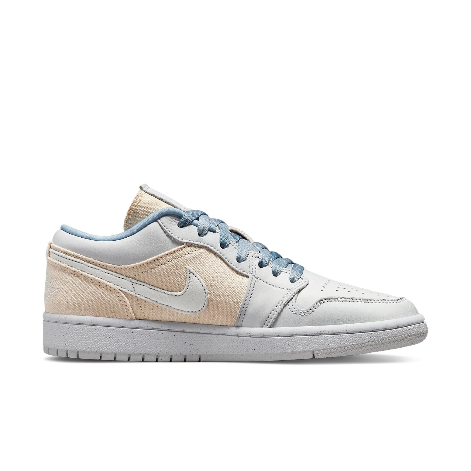 (WMNS) Air Jordan 1 Low 'Sail Canvas' DQ4151-500 - 2