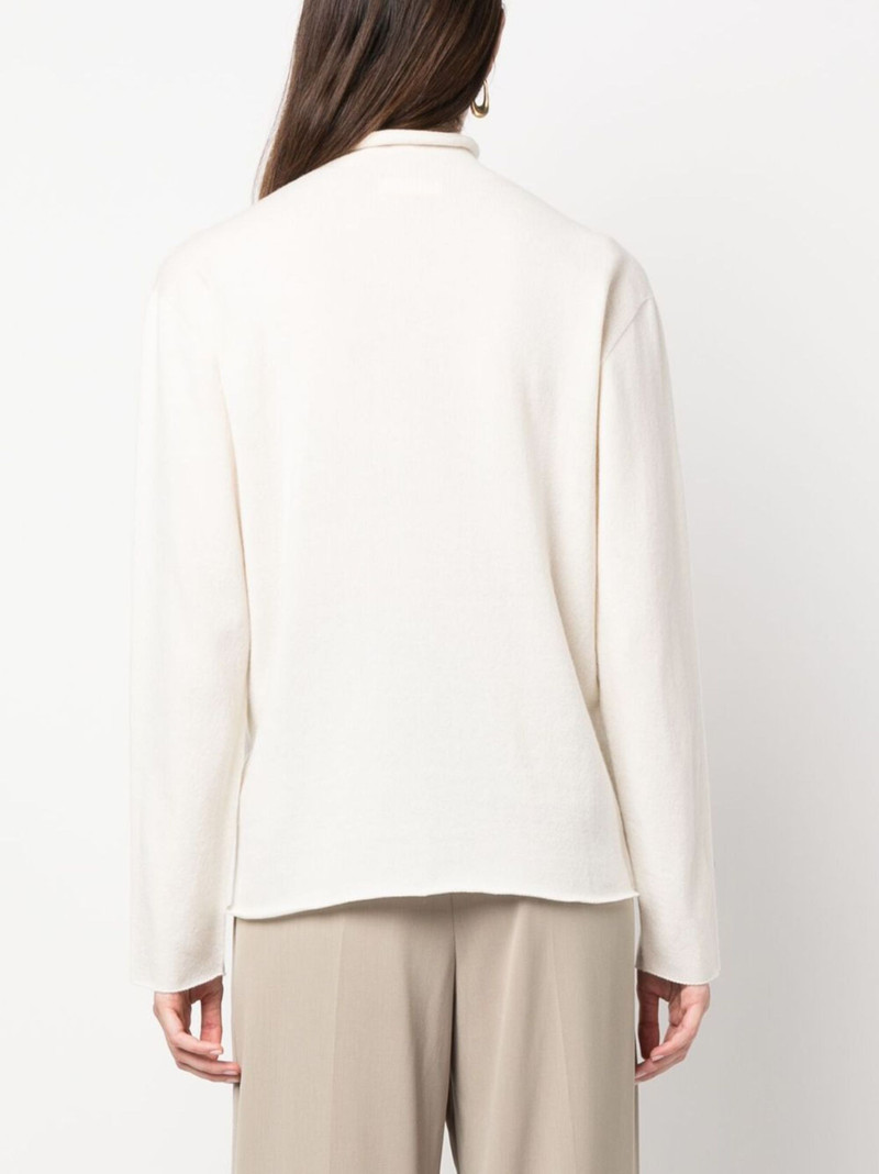 roll-neck cashmere jumper 4