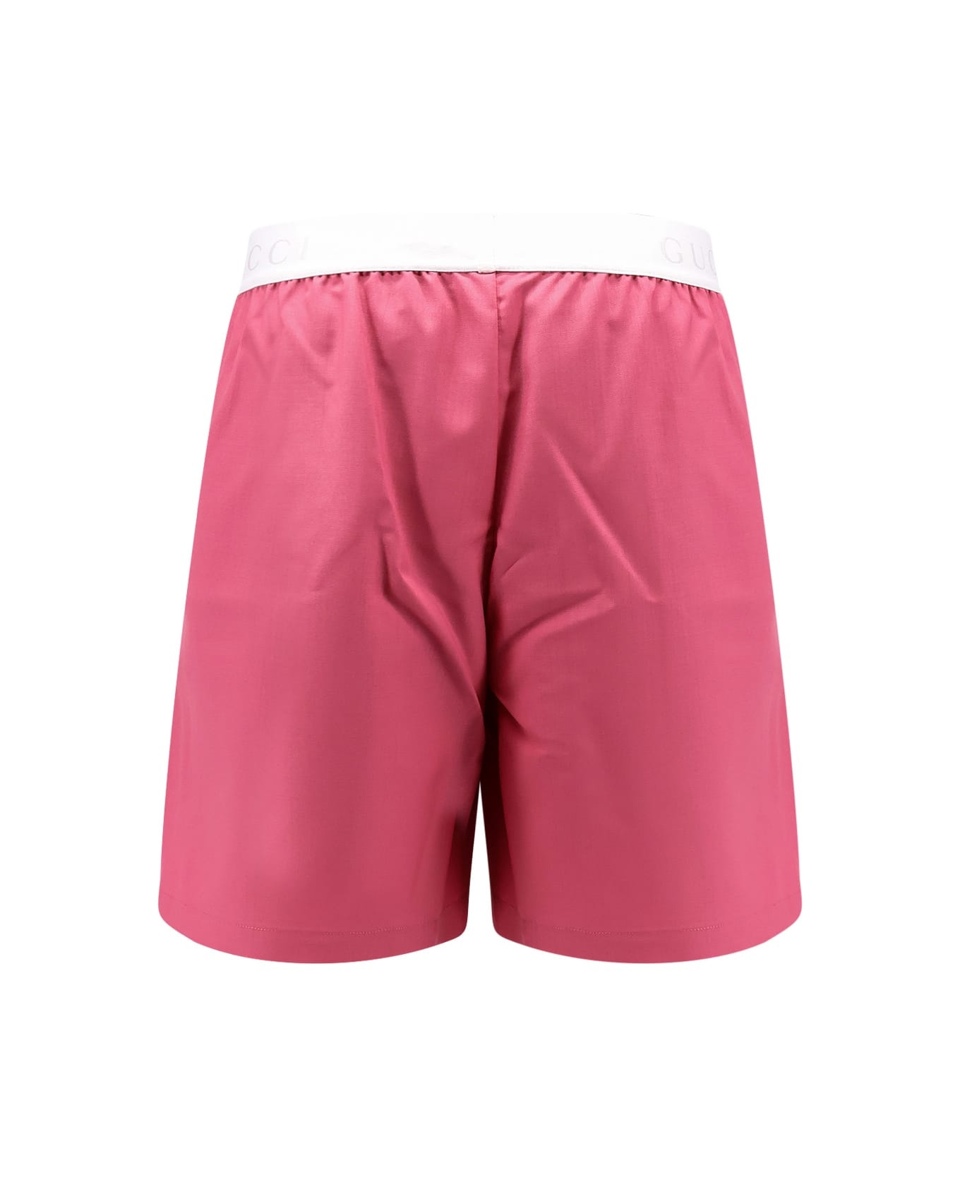 Wool Shorts With Frontal Logo - 2