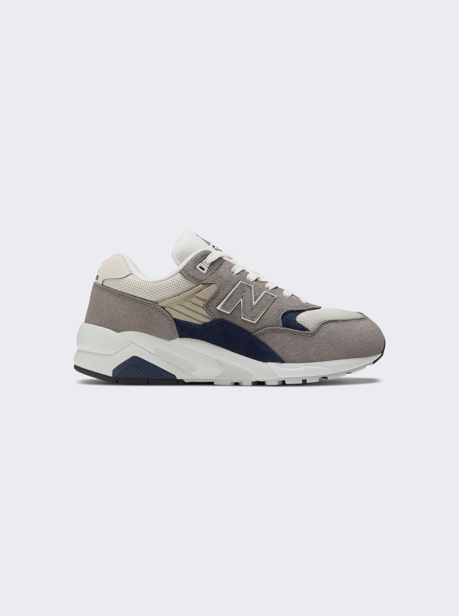 580 Sneakers Beige and Grey - 3