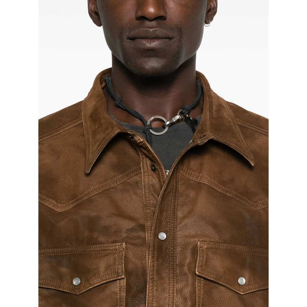 Isabel Marant Brown Shirts Men - 4