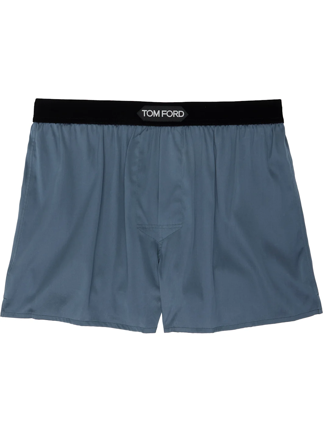 Gray Silk Boxers - 1