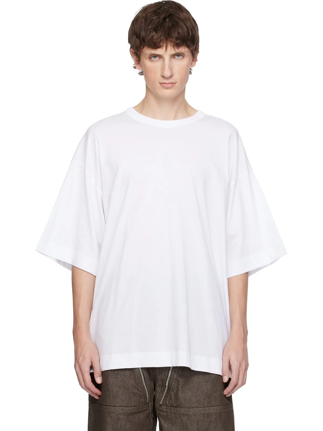 White Oversized T-shirt - 1