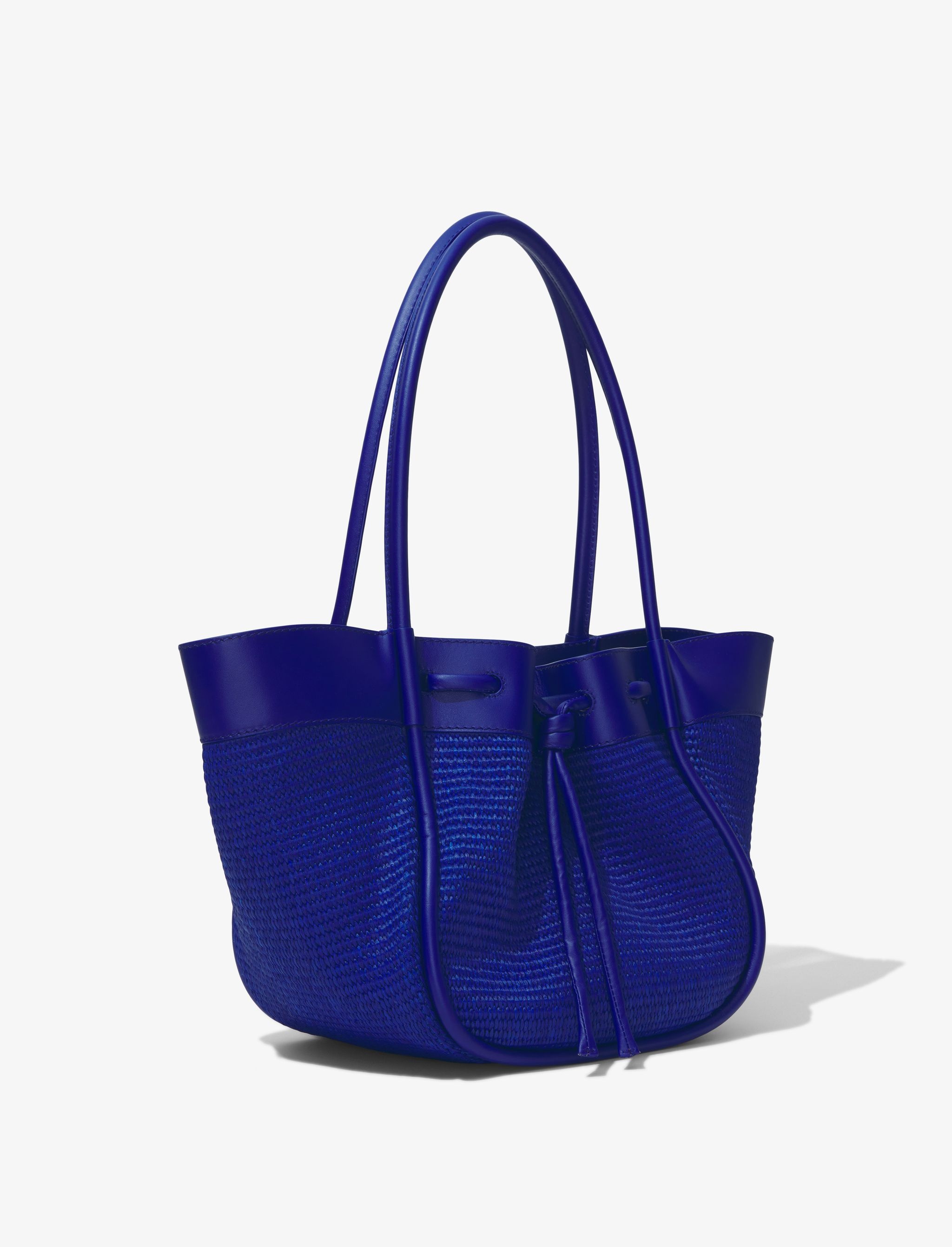 Raffia Ruched Tote - 2