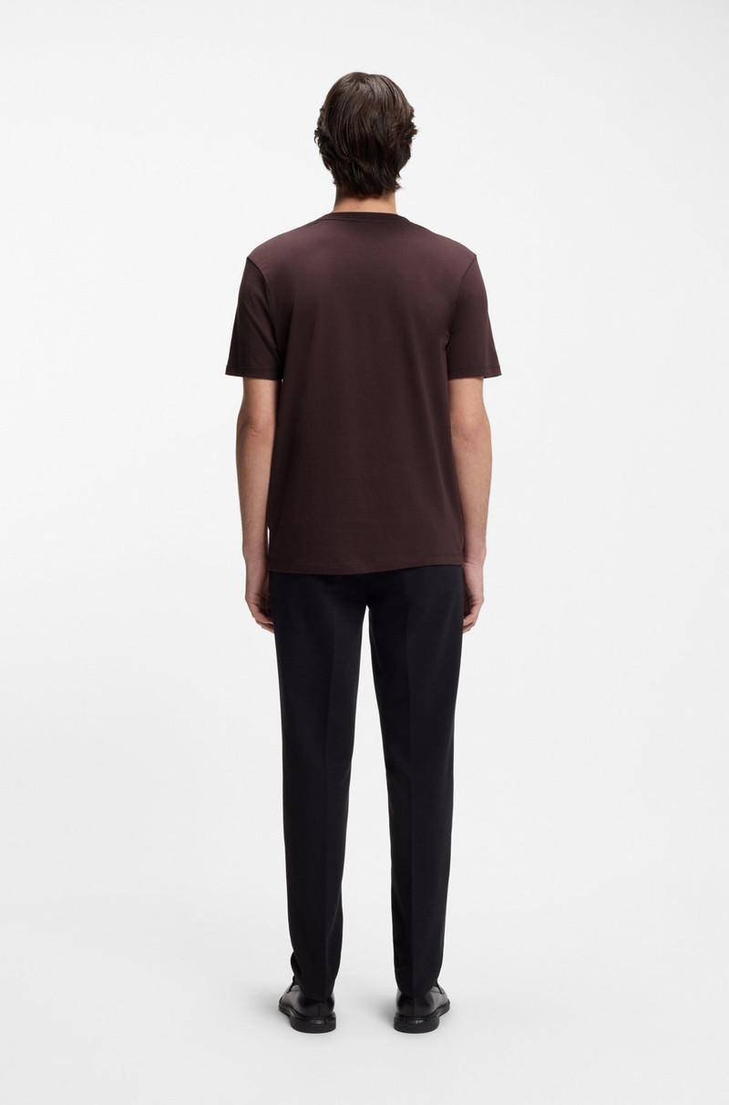 COTTON JERSEY T-SHIRT WITH LOGO PRINT 5