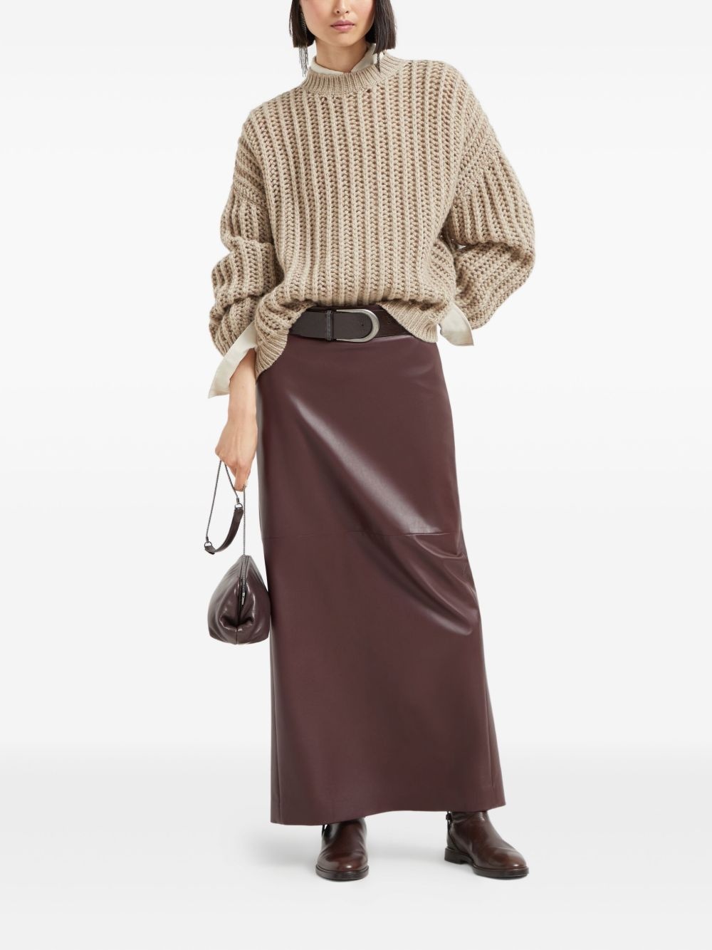 chunky-knit cashmere sweater - 2