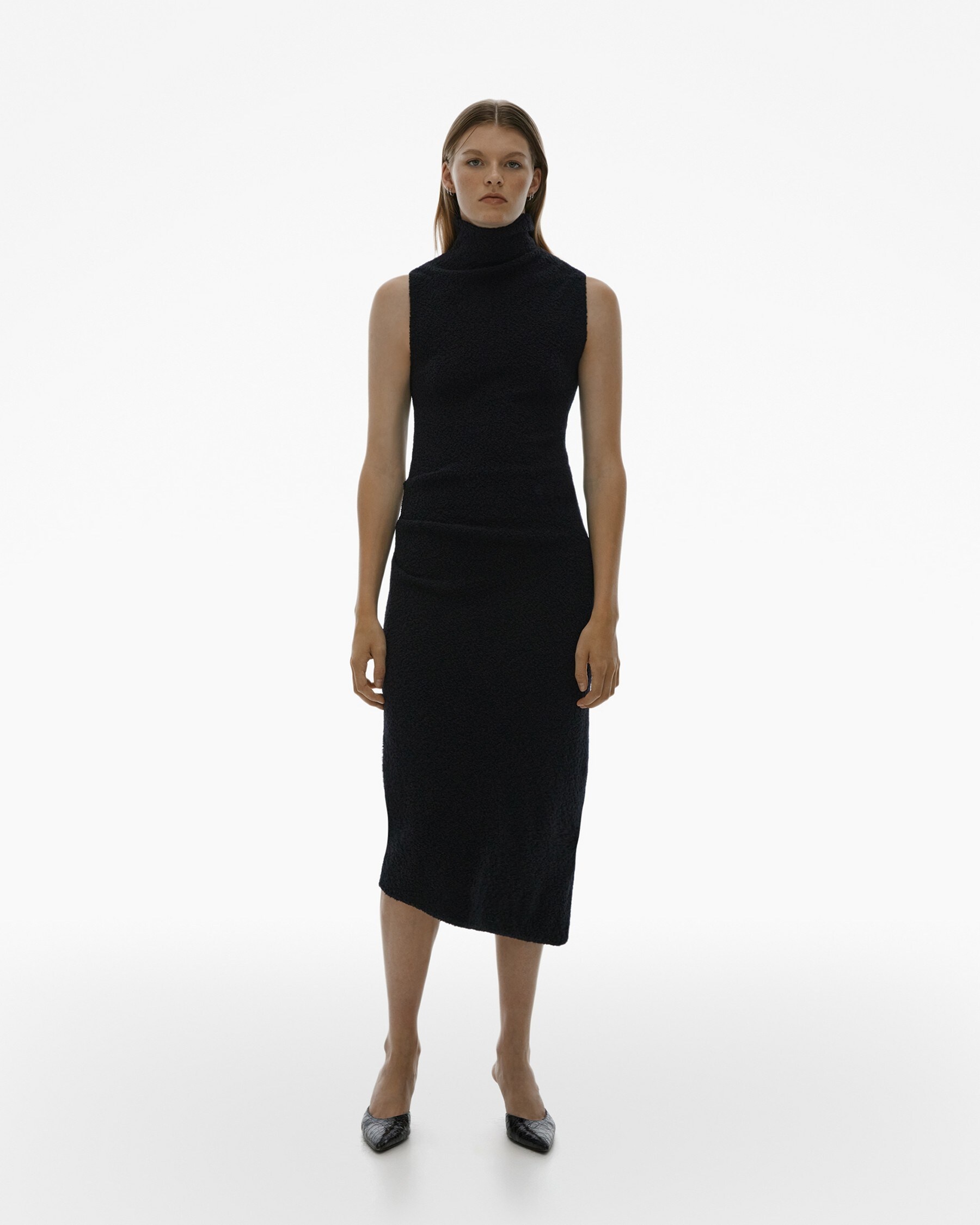 TURTLENECK SWEATER DRESS - 3