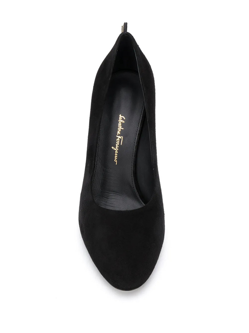 Ferragamo Gancino Pumps — Black 1