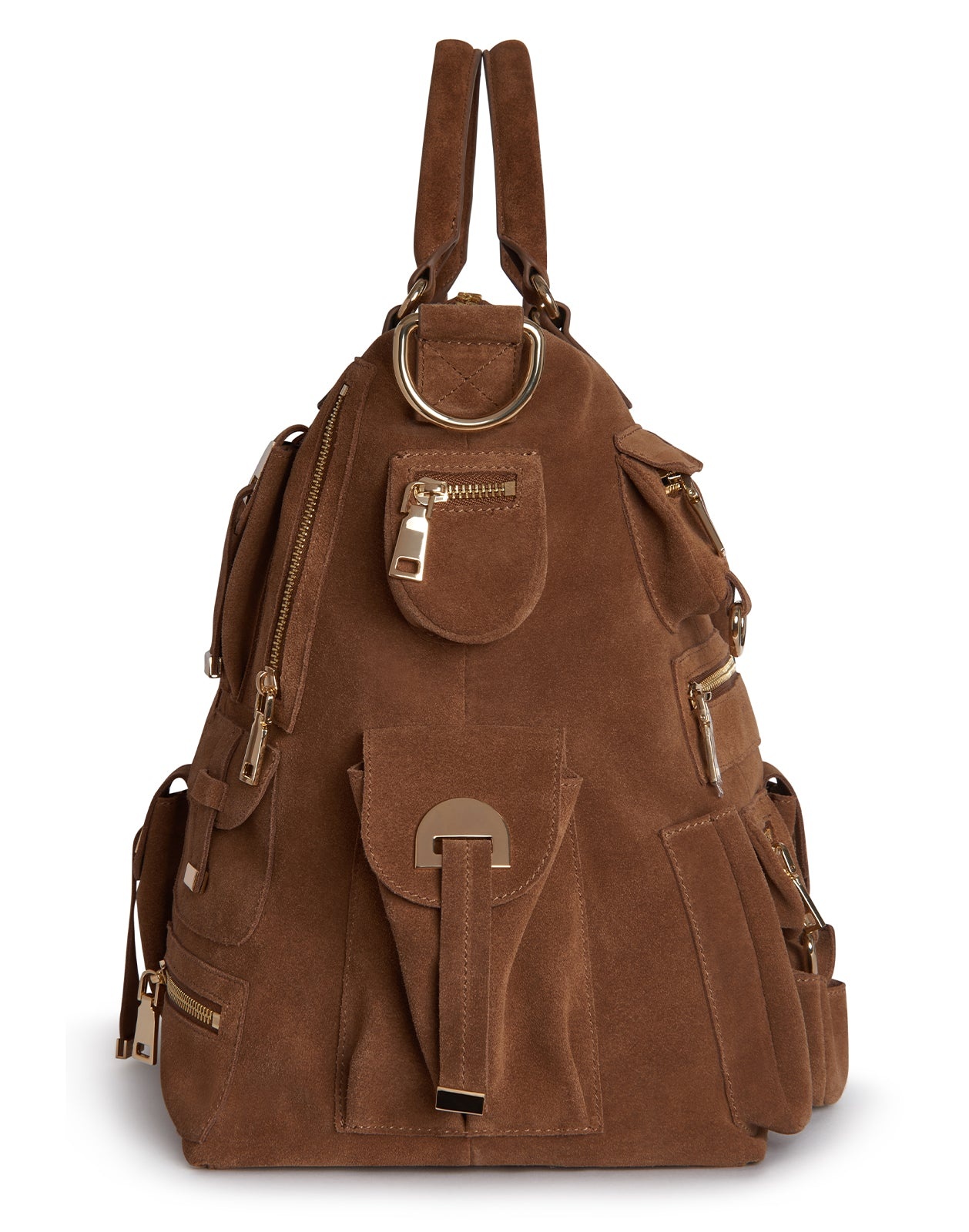 Leather Cargo Pocket Bag - 7