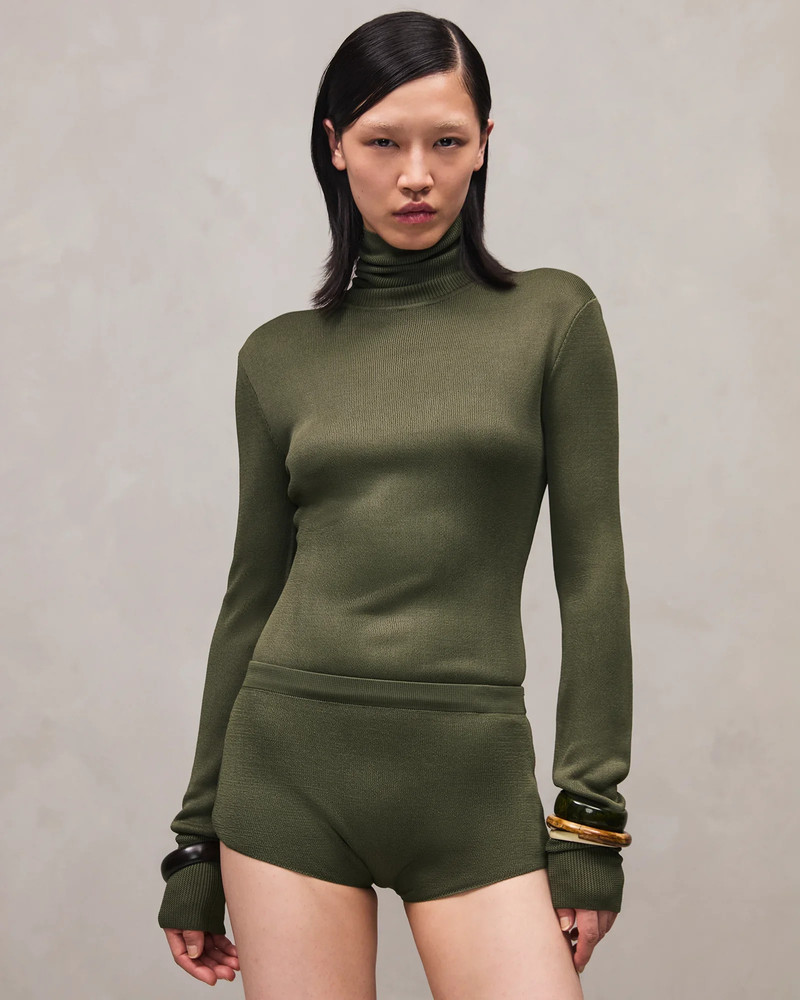 entire studios BABY SHORT MOSS outlook