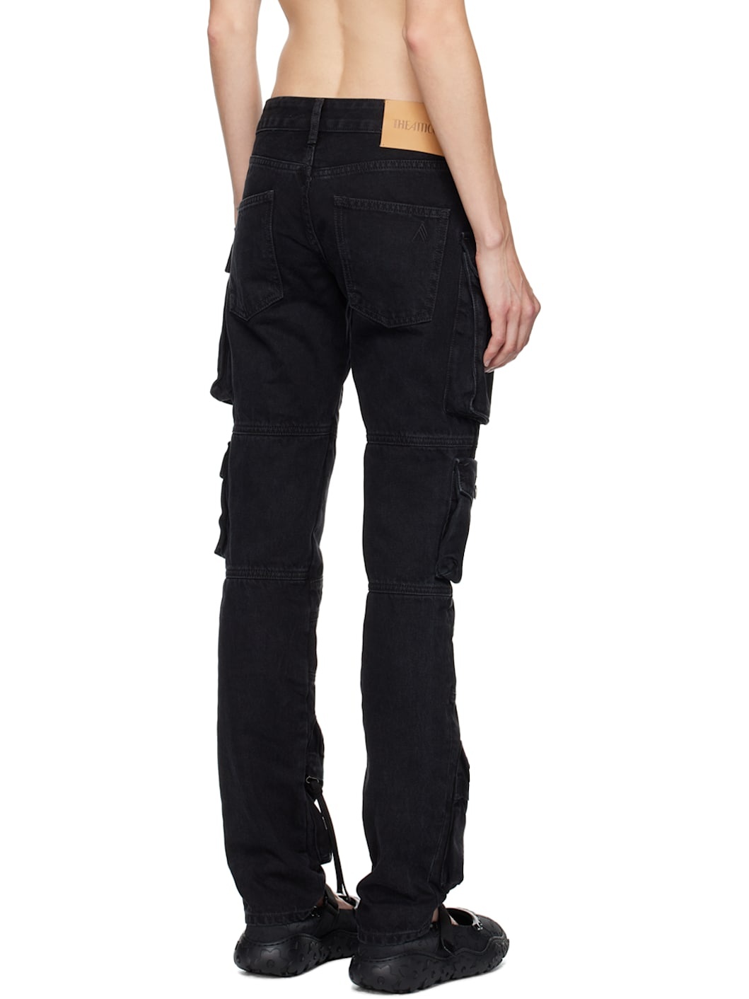 Black Essie Long Jeans - 3
