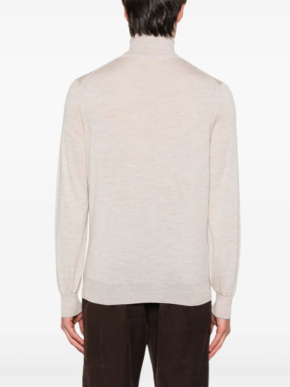 Turtle-Neck Fine Gauge Sweater - 5